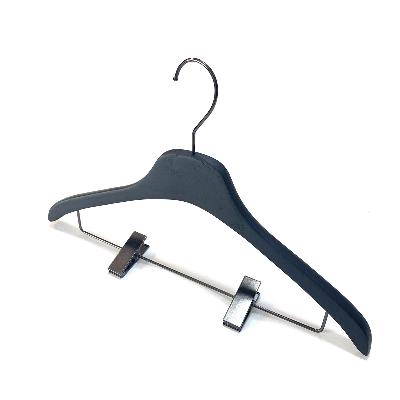 Wooden Top Hanger 17" with Clip